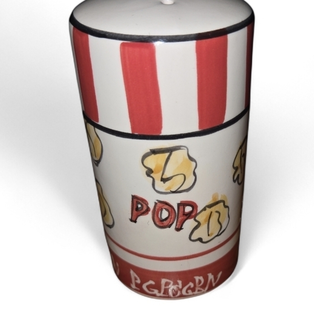 Popcorn Themed Red and White Mug - Picture 3 of 3